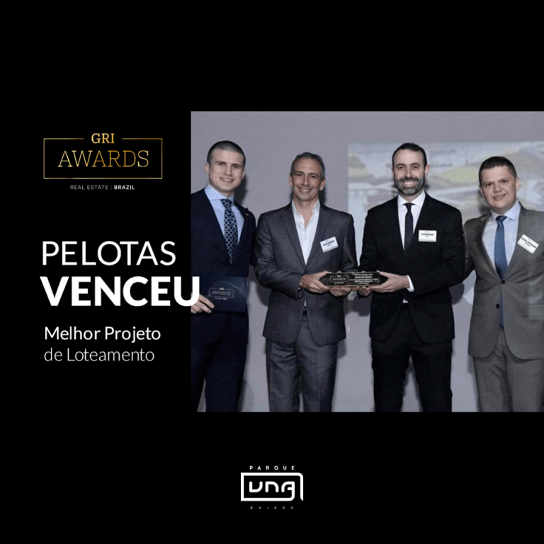 Parque Una recebe prêmio de melhor projeto de loteamento do Brasil
